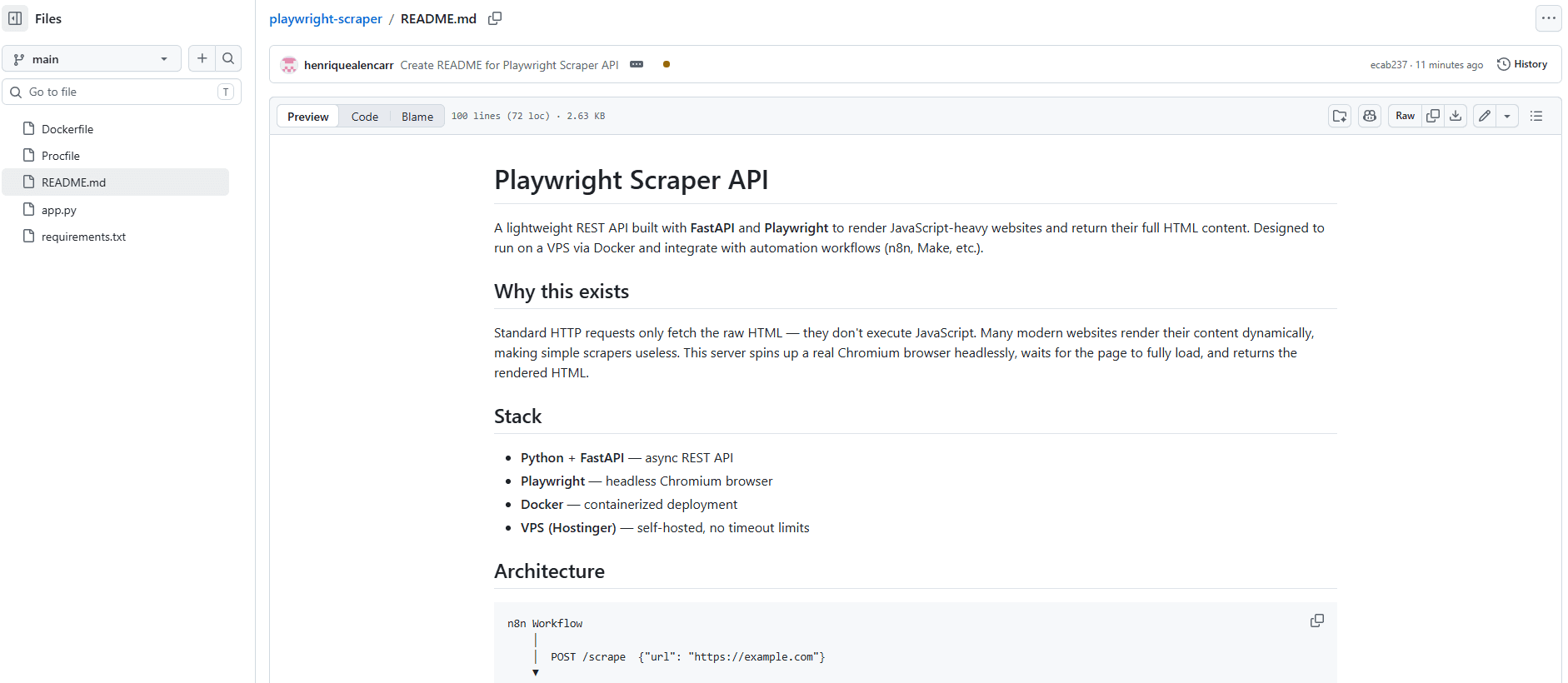 Async Lead Generation Agent with Playwright Web Scraping and Supabase screenshot 4